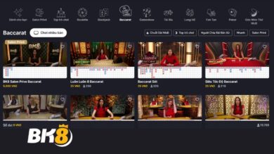 Cách chơi và bí kíp thắng lớn game bài Baccarat tại BK8
